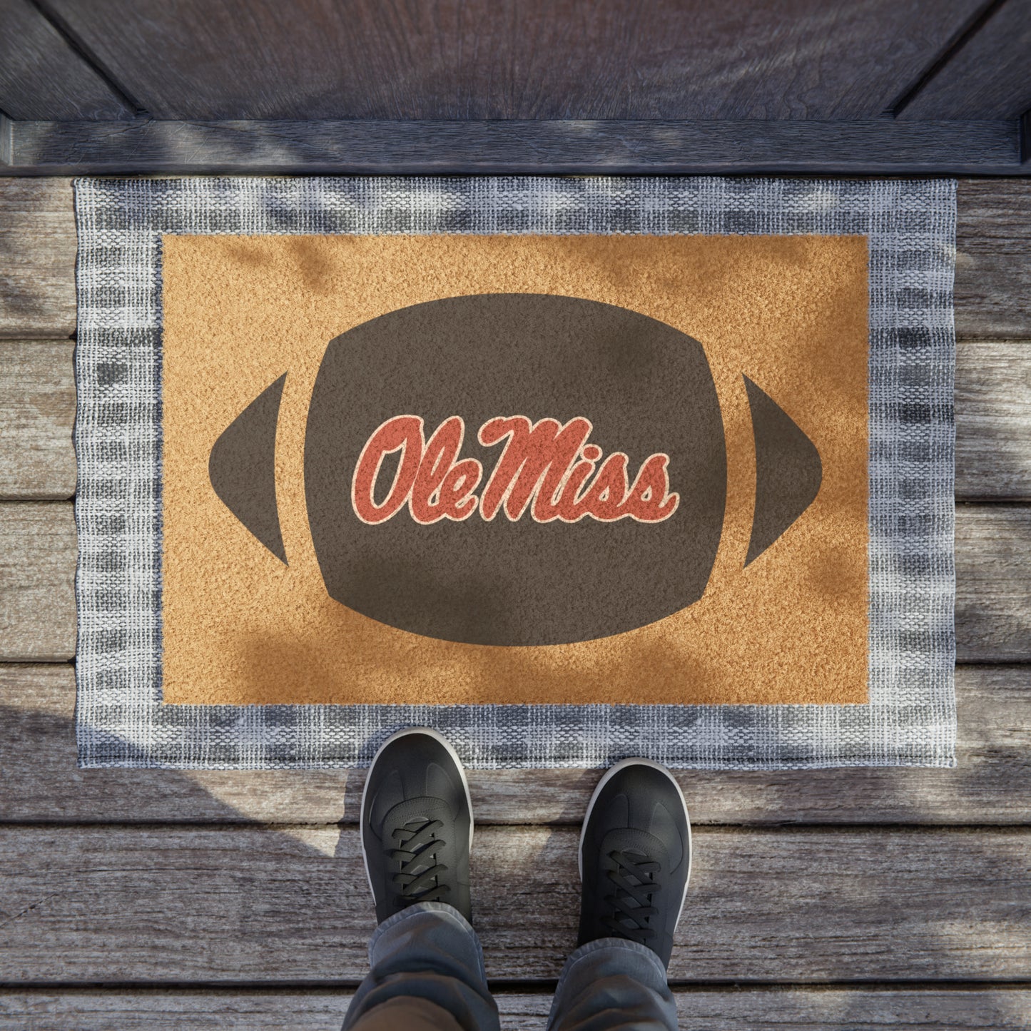 Ole Miss Football Doormat