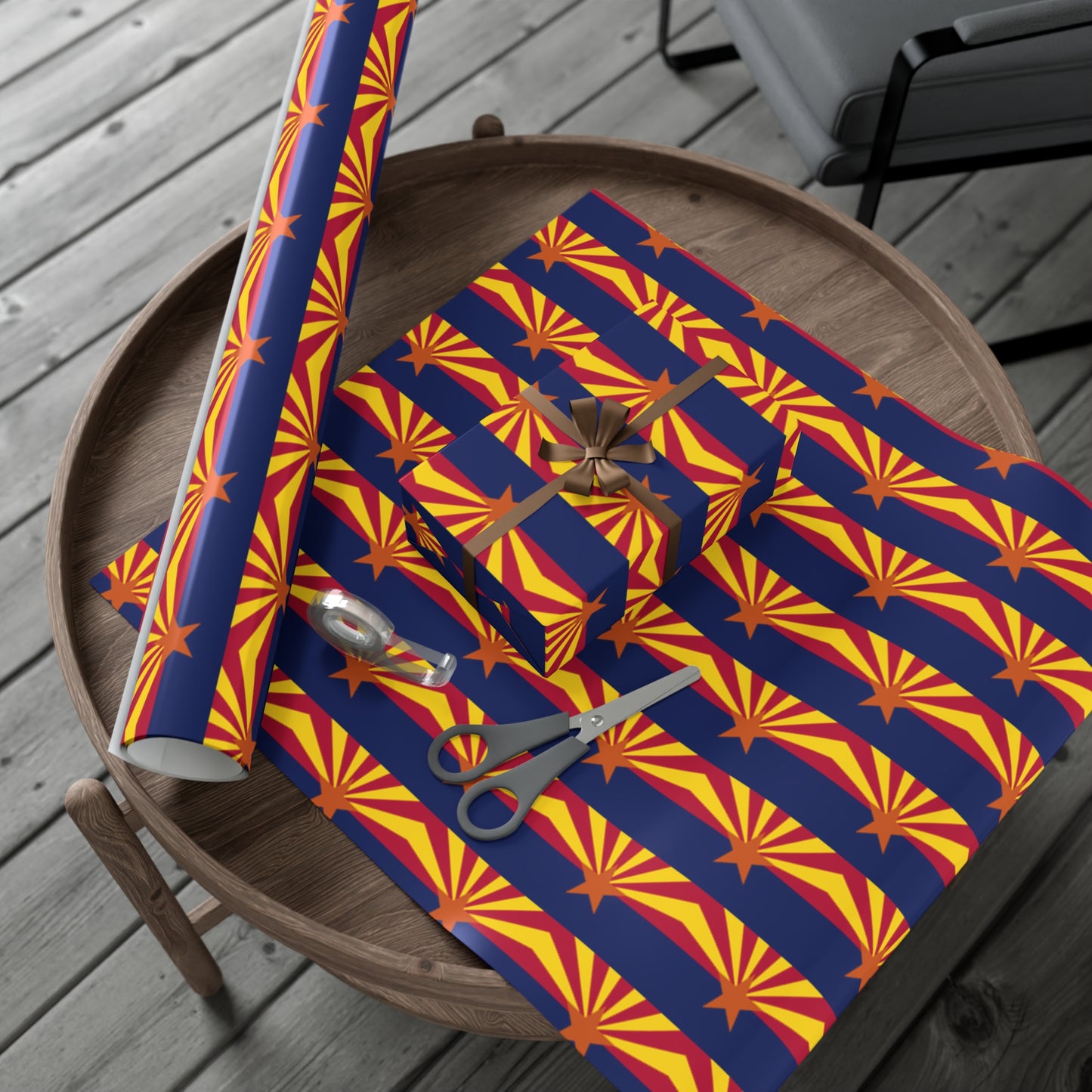 Arizona Flag Gift Wrap Papers