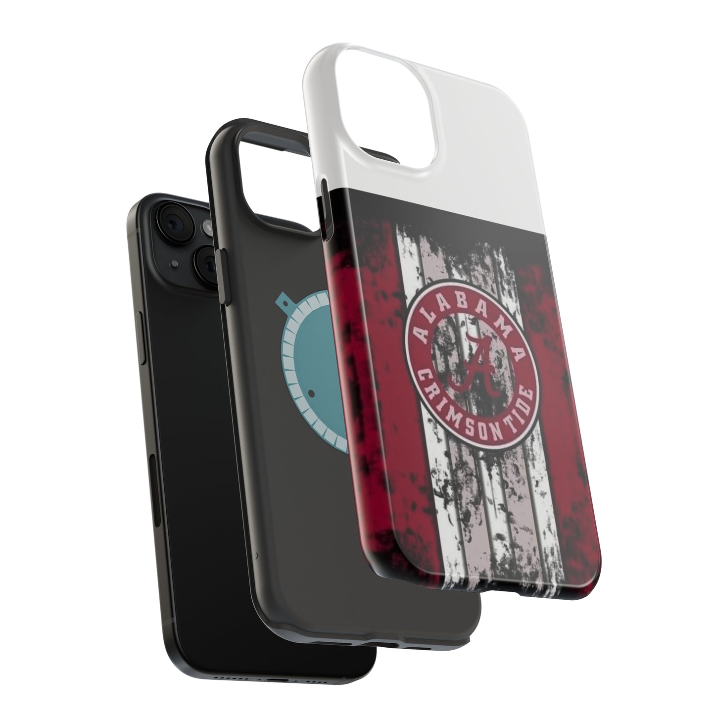 Alabama Crimson Tide MagSafe Tough Cases (White)