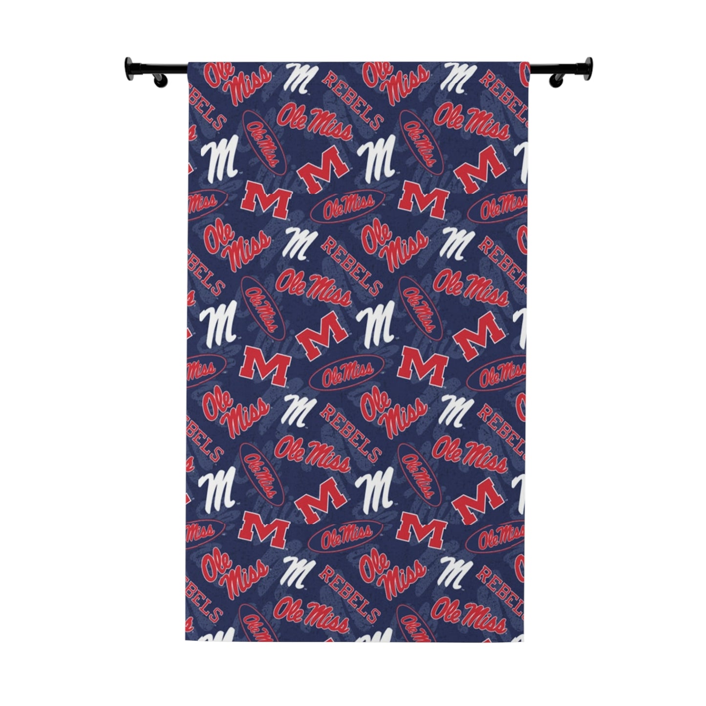 Ole Miss Window Curtains (1 Piece)
