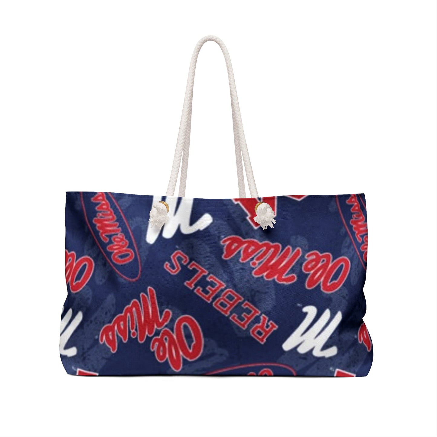 Ole Miss Rebels Weekender Bag | Stylish Travel Tote, College Sports Gift, Beach Bag, Gym Bag, Team Spirit Bag