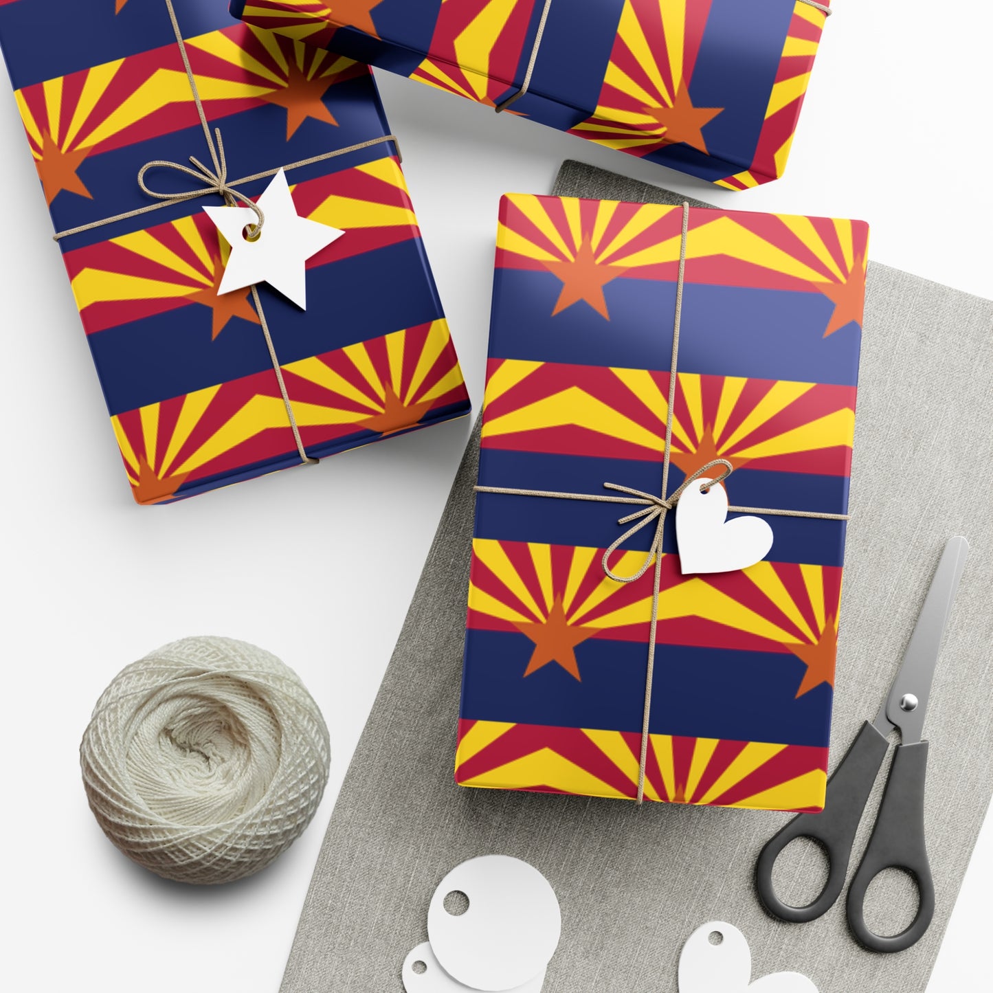 Arizona Flag Gift Wrap Papers