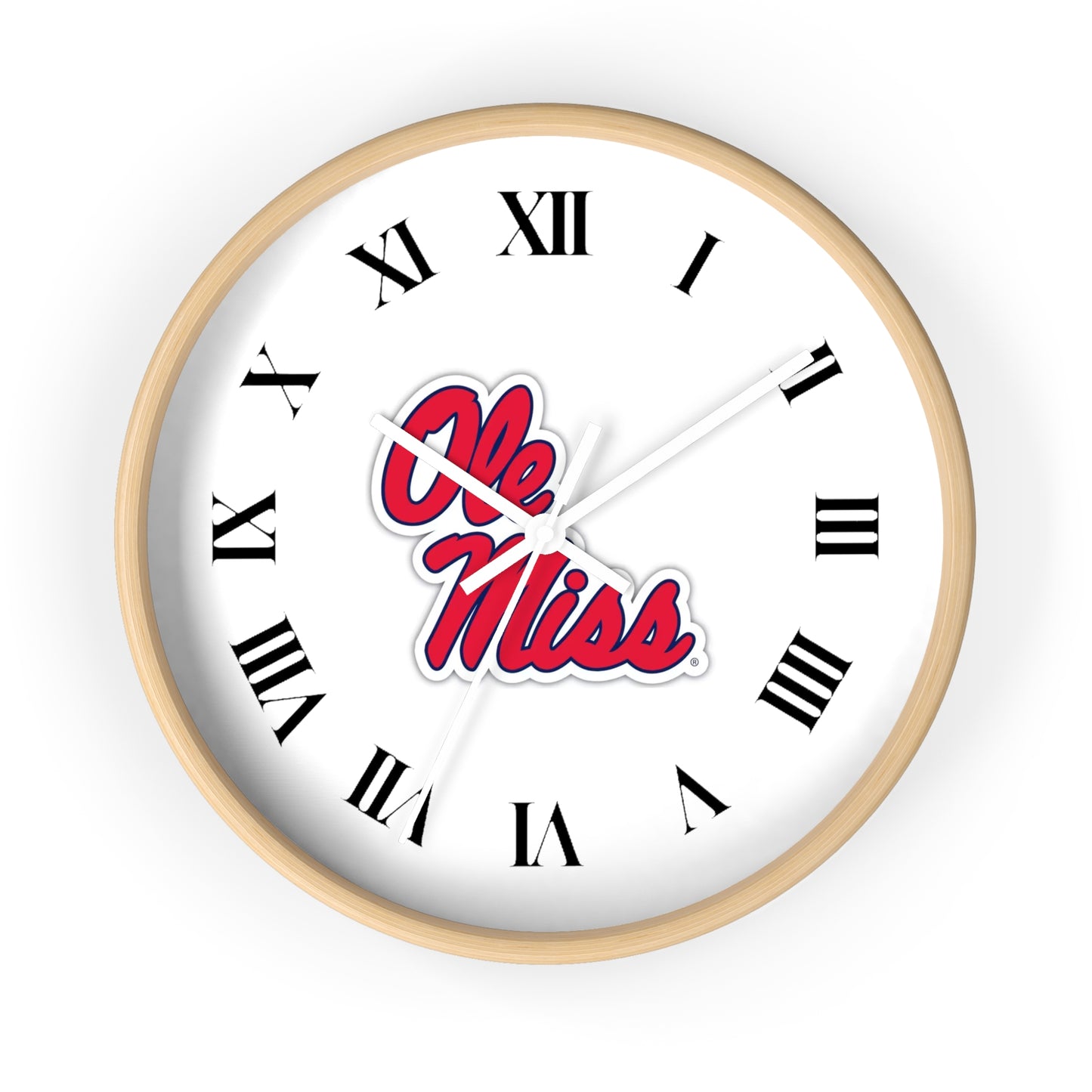 Ole Miss Wall Clock