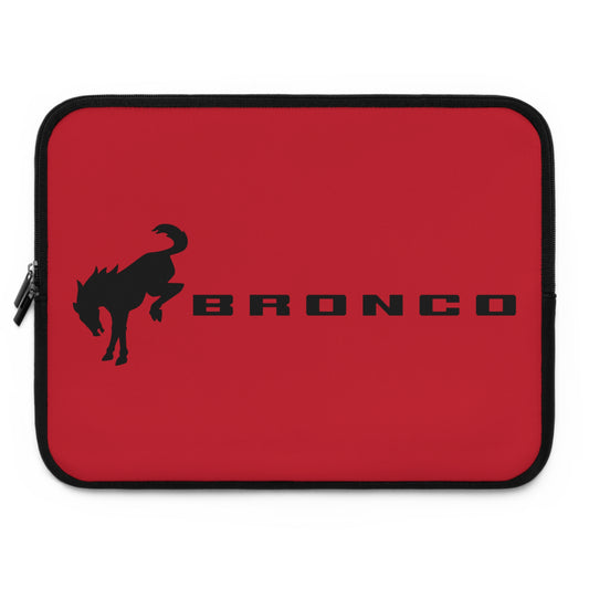 Bronco Laptop Sleeve (Red)