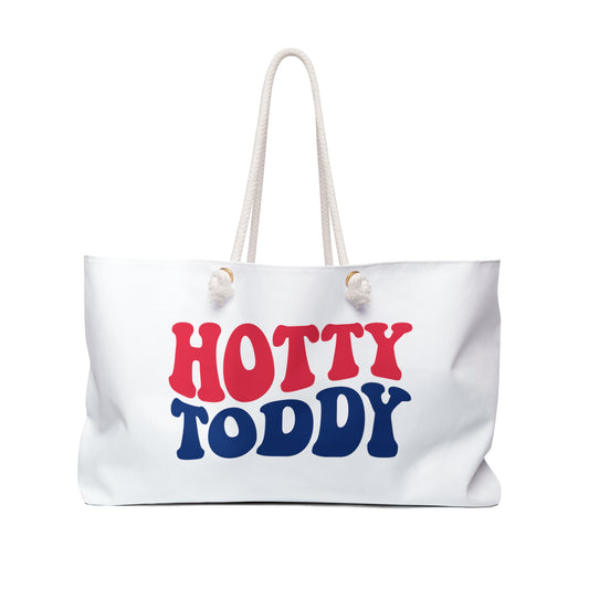 Hotty Toddy (White) Weekender Bag