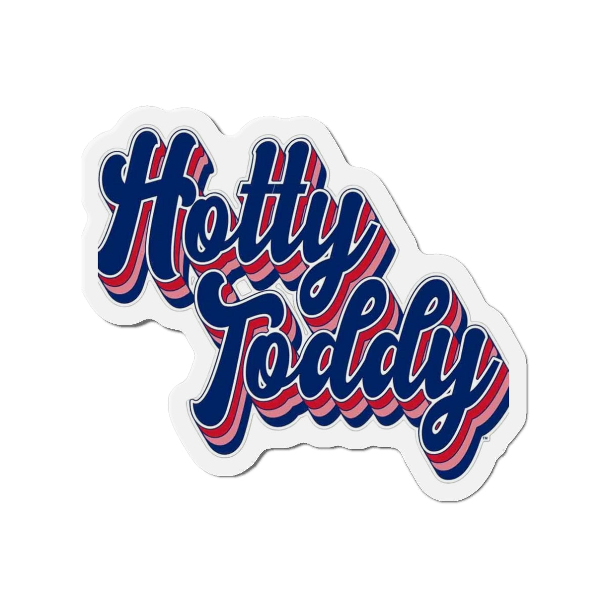 Hotty Toddy Die-Cut Magnets