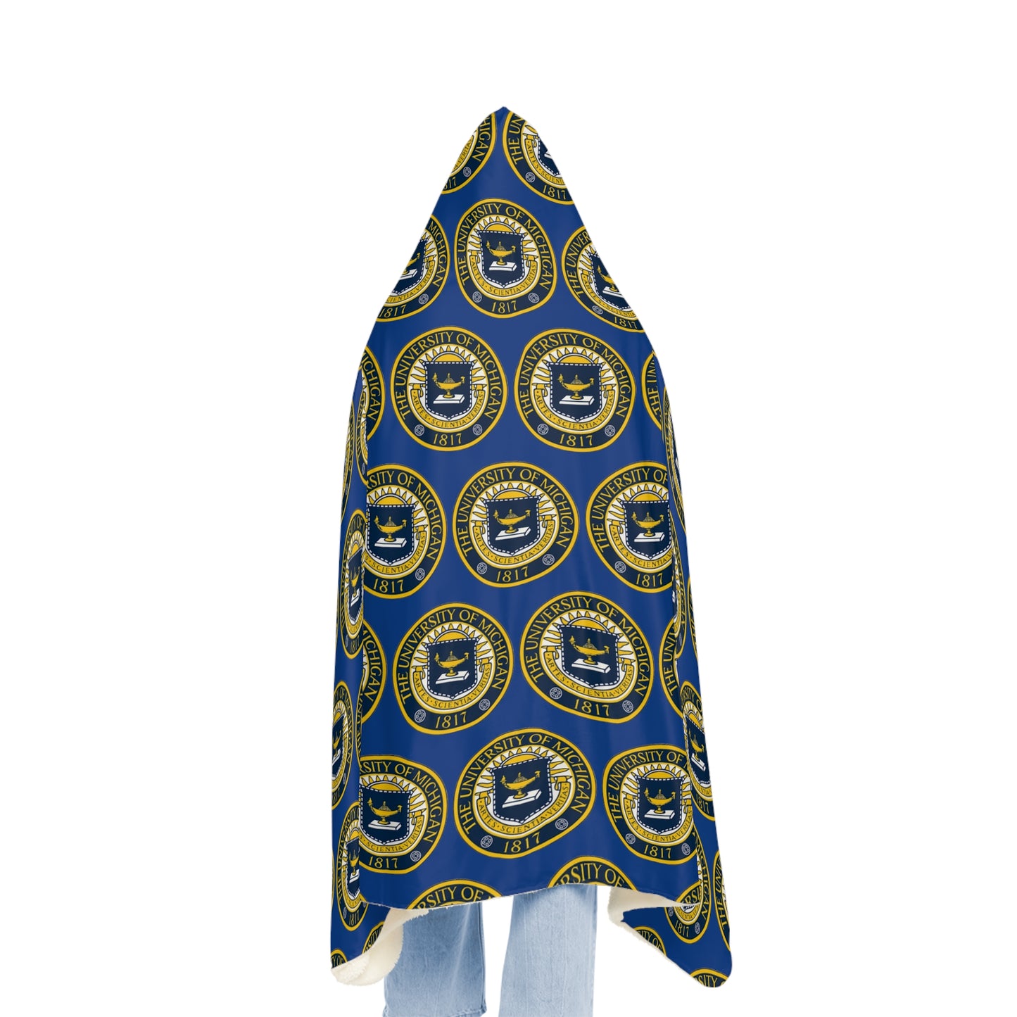 University of Michigan Snuggle Blanket
