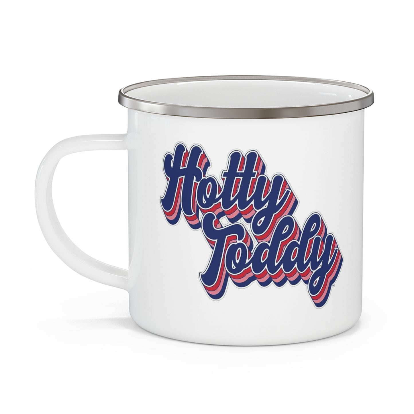 Hotty Toddy Enamel Camping Mug