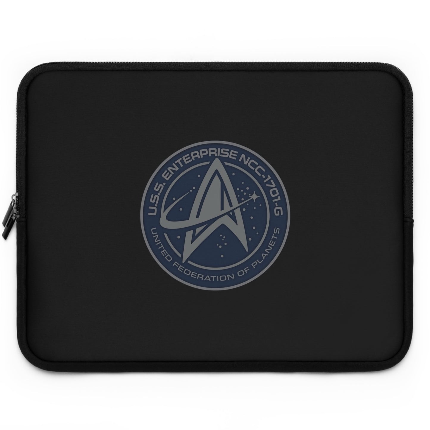Star Trek Enterprise 1701G (Black) Laptop Sleeve