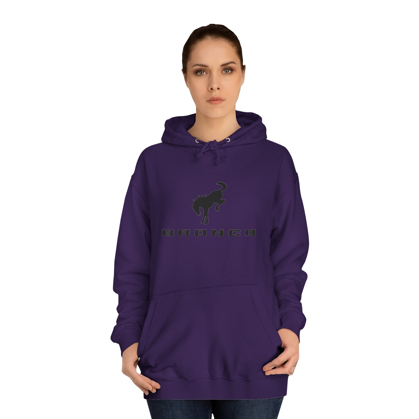 Bronco Unisex College Hoodie