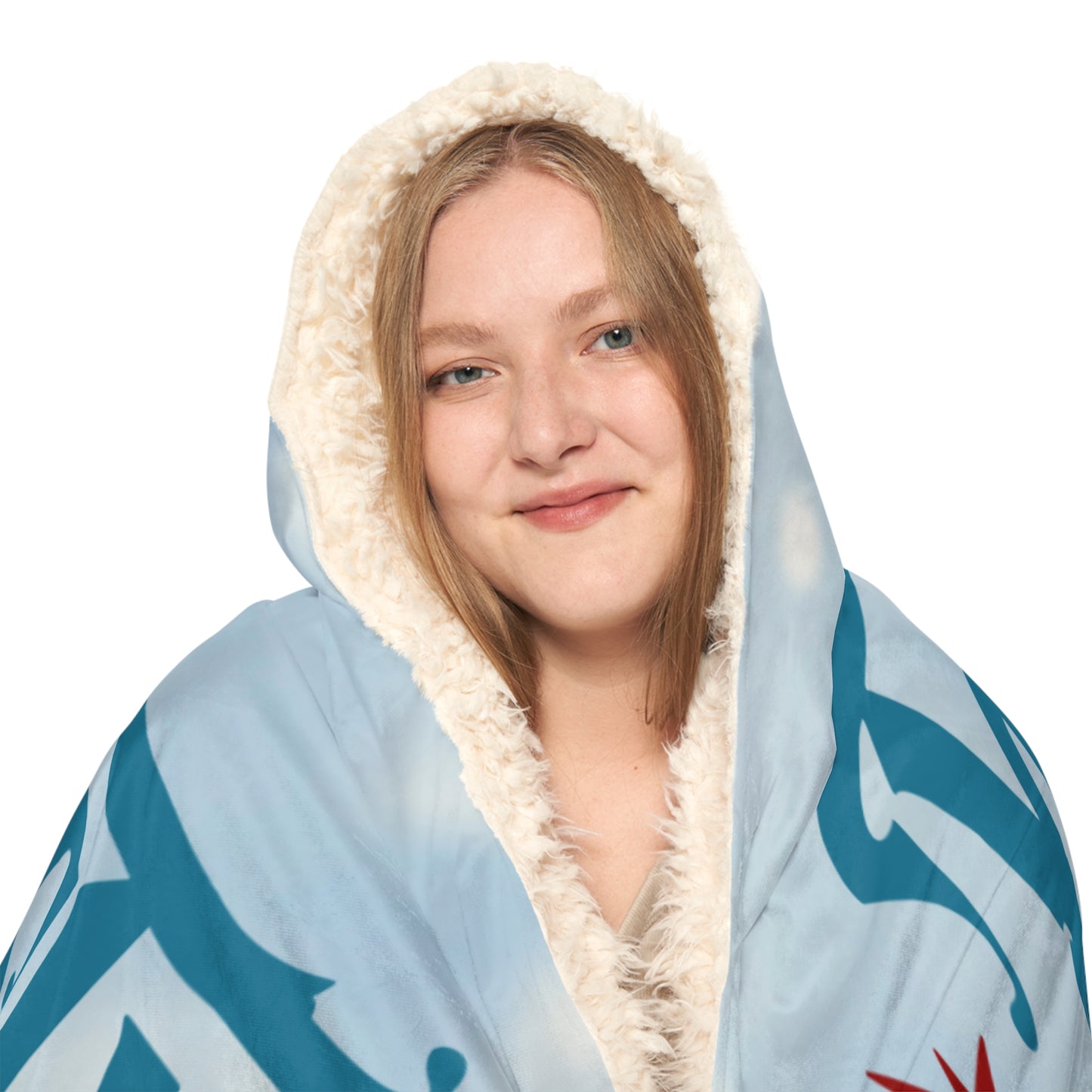 Frosty's Snowflake Cafe Snuggle Blanket