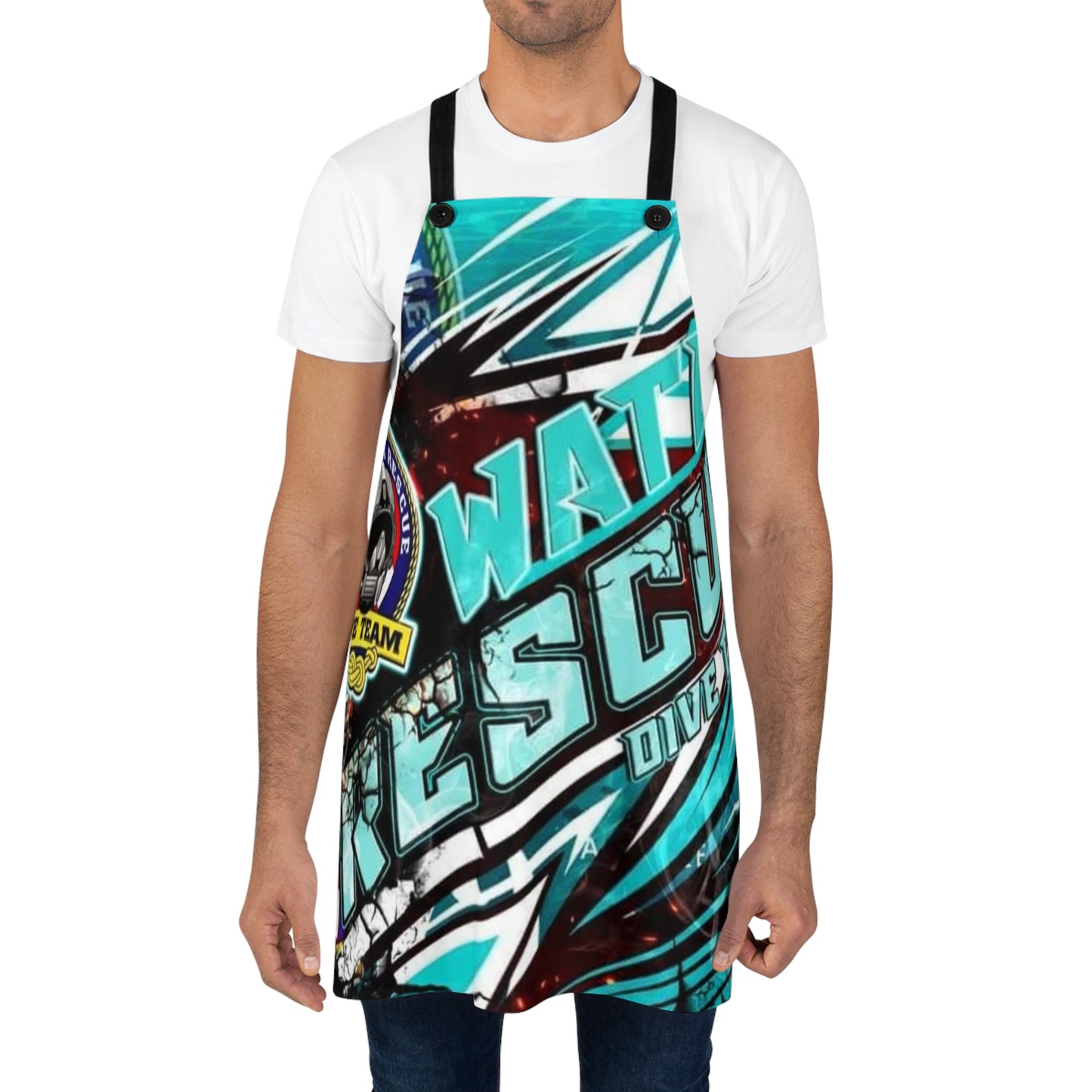 US Water Rescue Dive Team Apron (AOP)