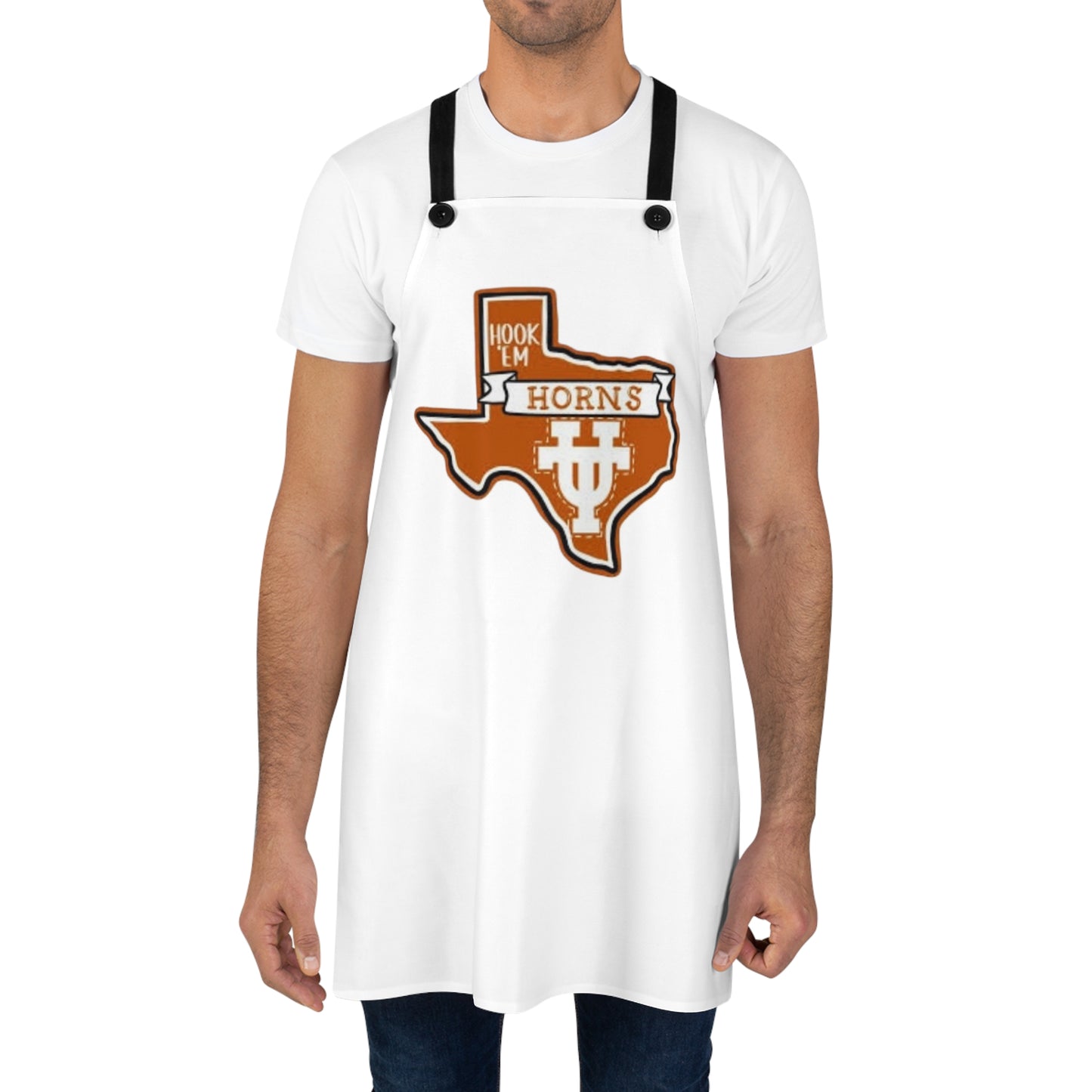 UT Hook'em Horns Apron (AOP)