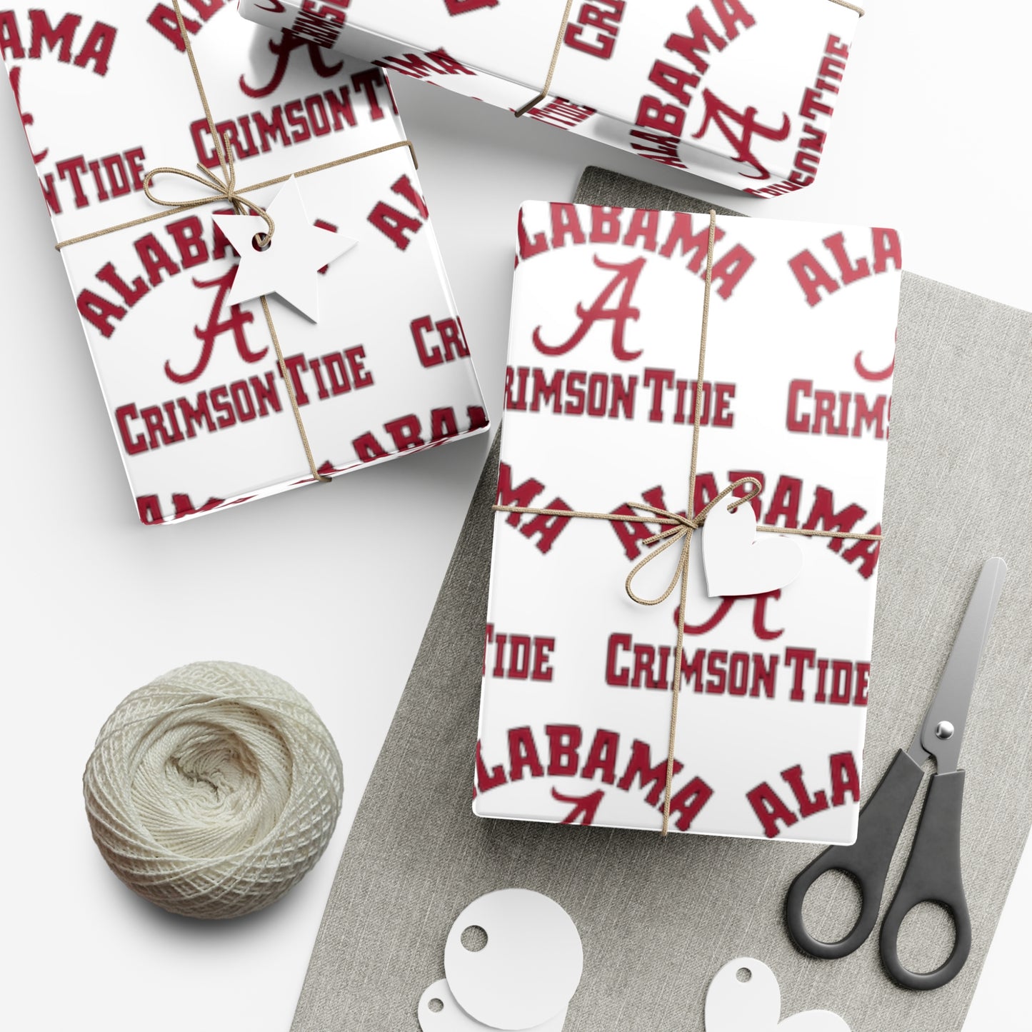 Alabama Roll Tide Gift Wrap Papers