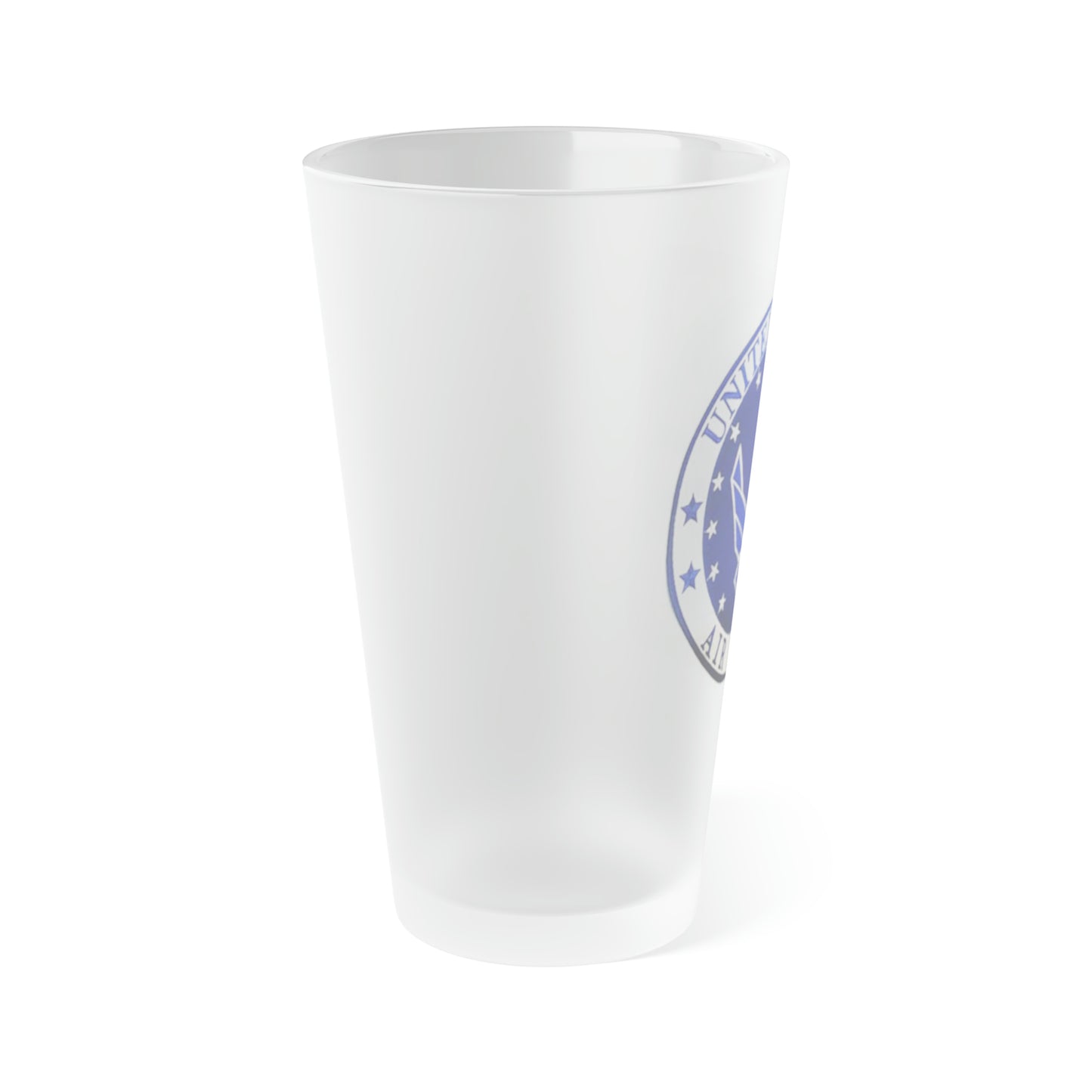 US Air Force Frosted Pint Glass, 16oz
