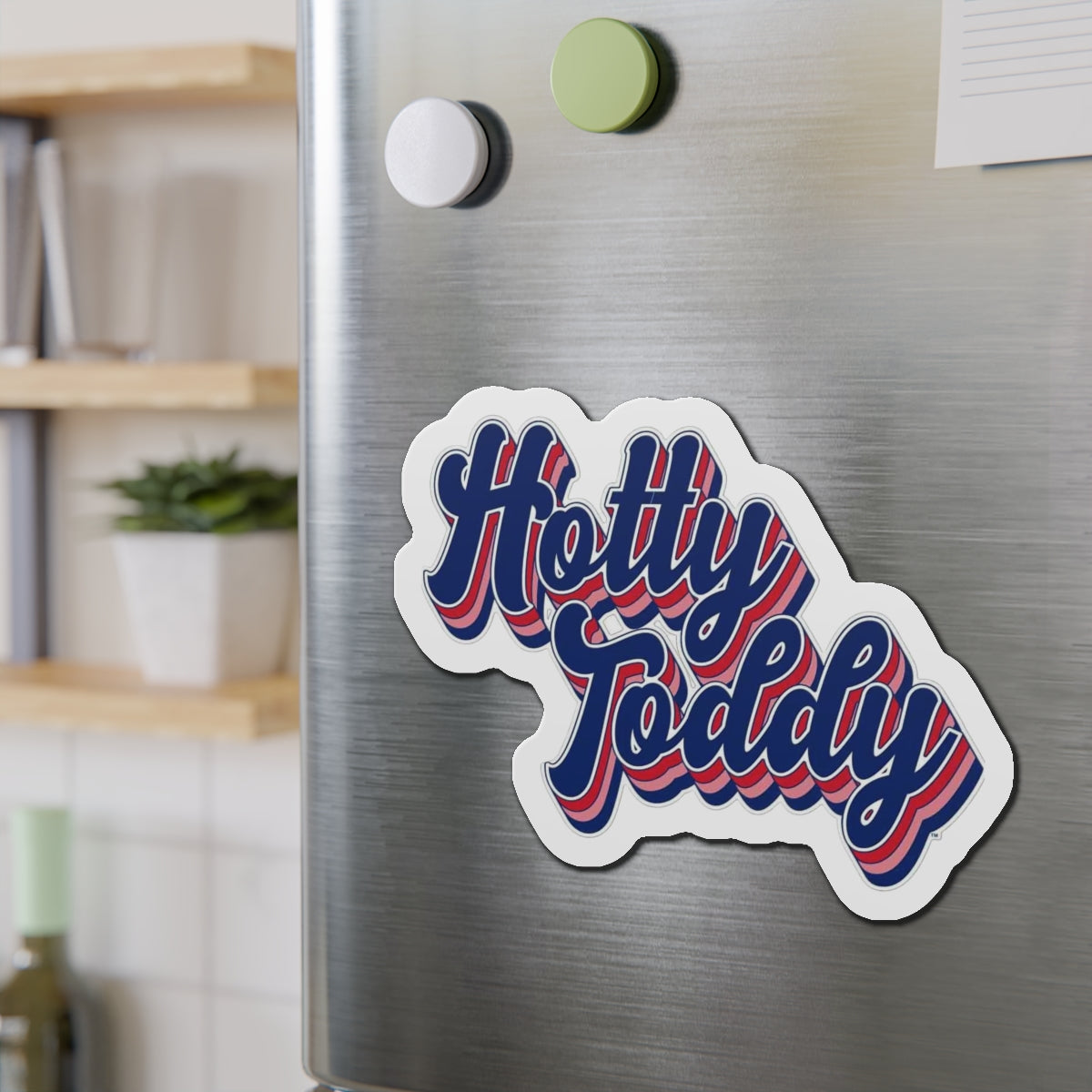 Hotty Toddy Die-Cut Magnets
