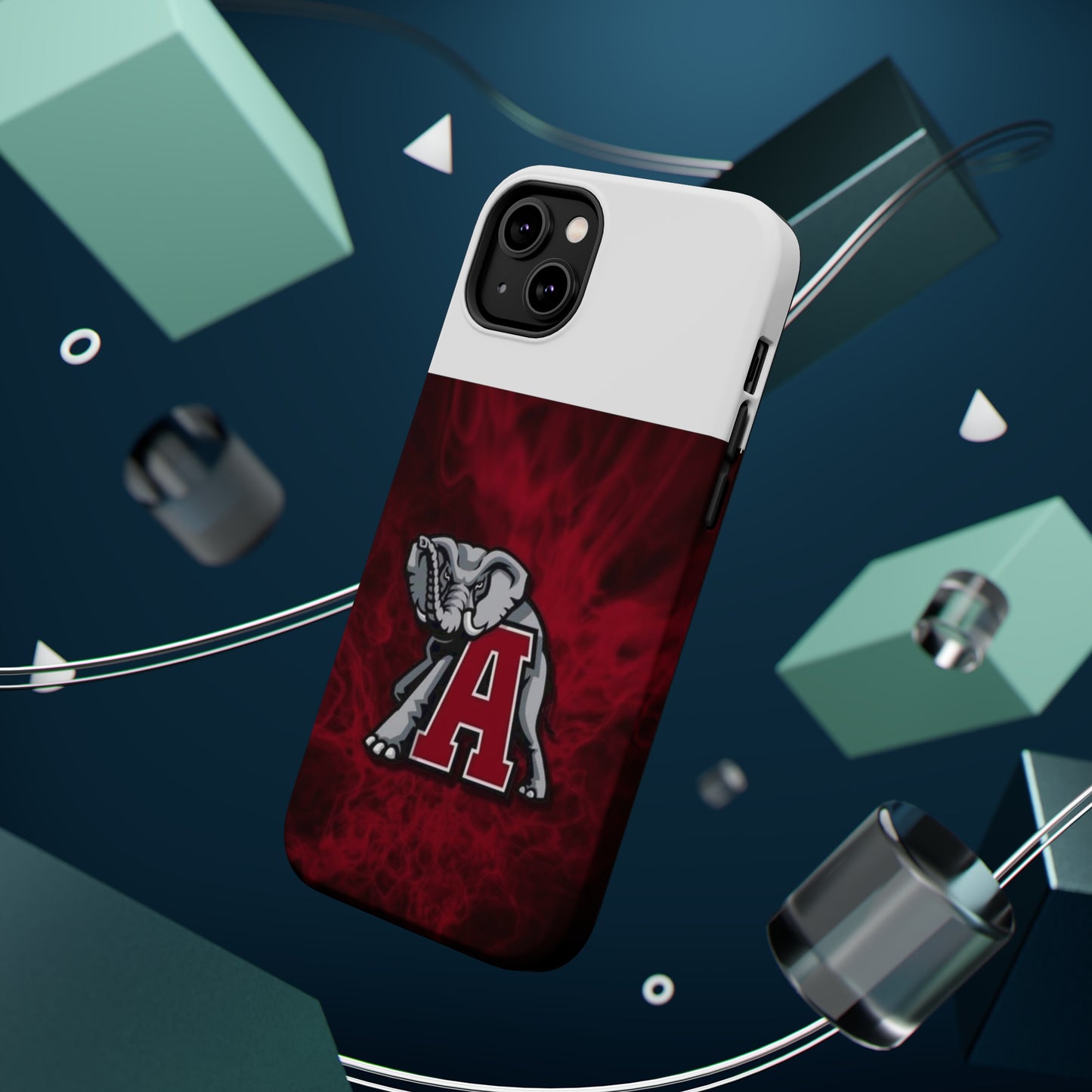 Alabama A MagSafe Tough Cases (White)