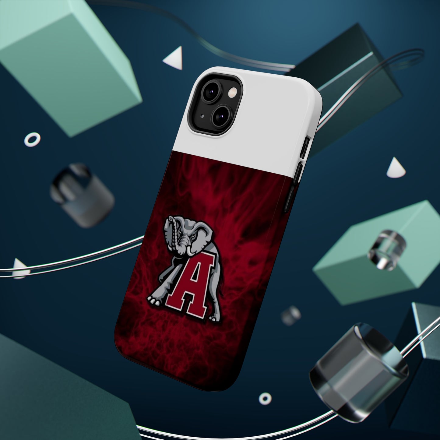 Alabama A MagSafe Tough Cases (White)