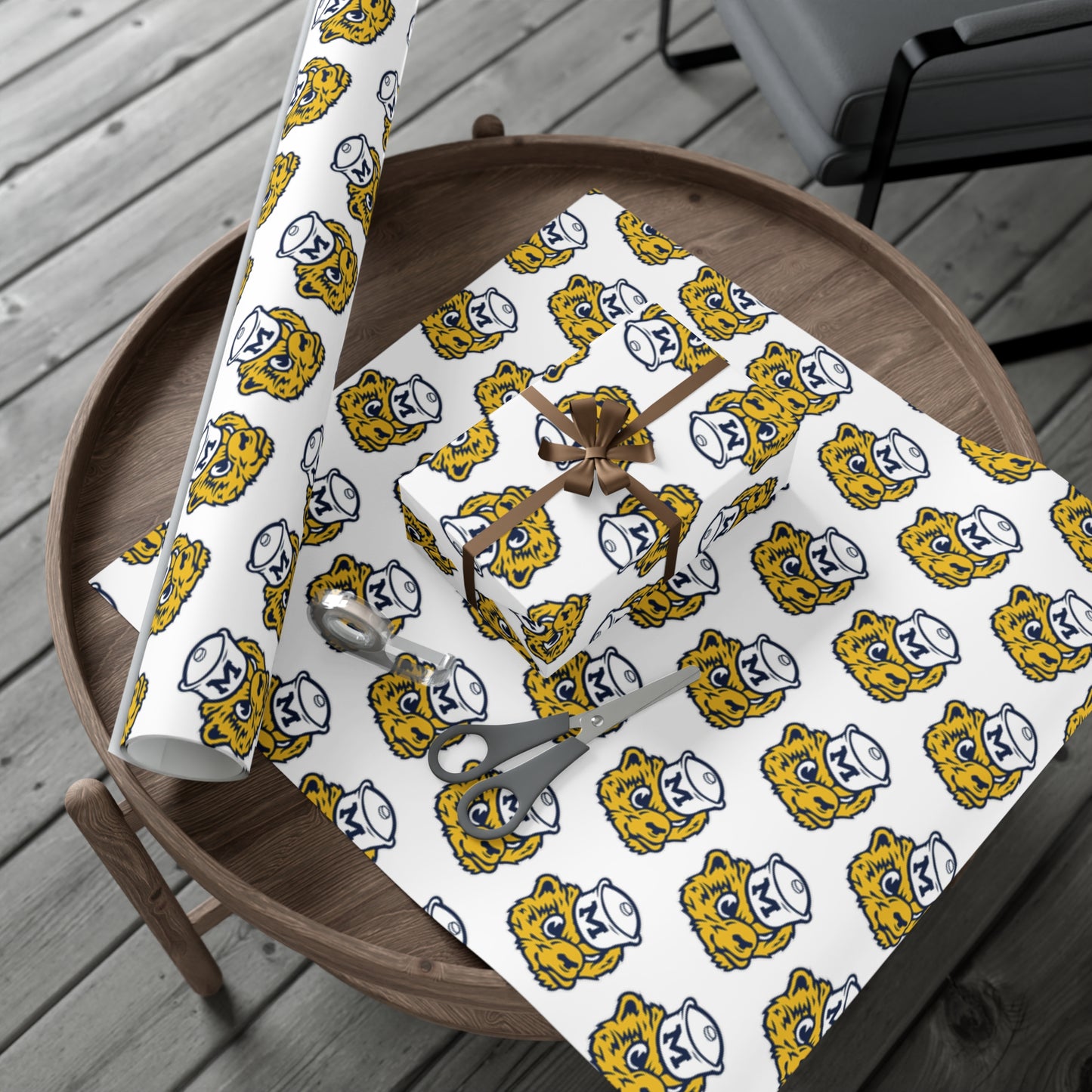 University of Michigan Wolverines Gift Wrap Papers