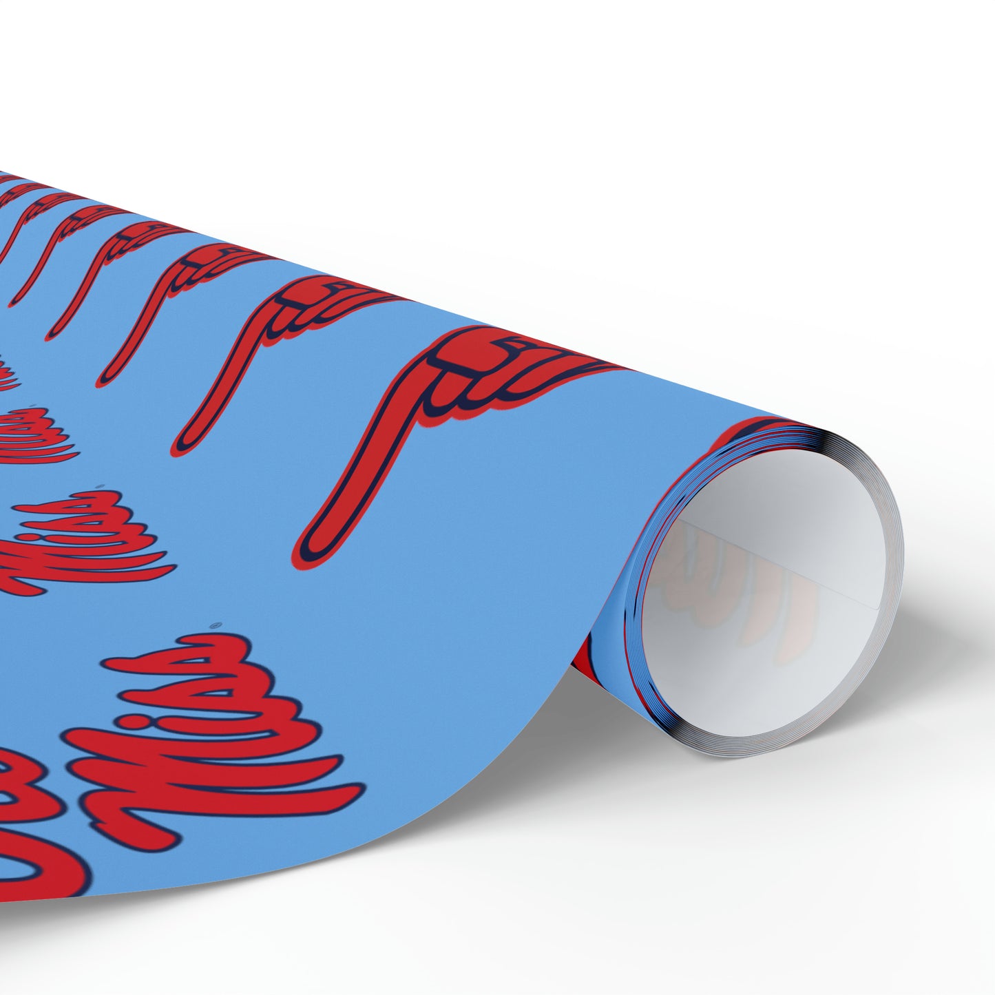 Ole Miss #1 (Blue) Wrapping Papers