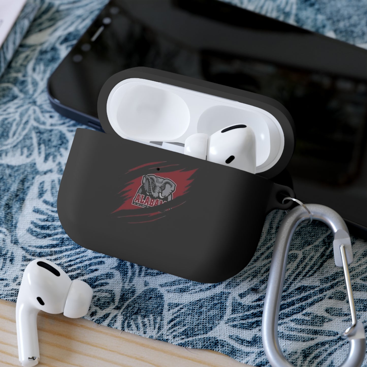Alabama Roll Tide Tear AirPods and AirPods Pro Case Cover