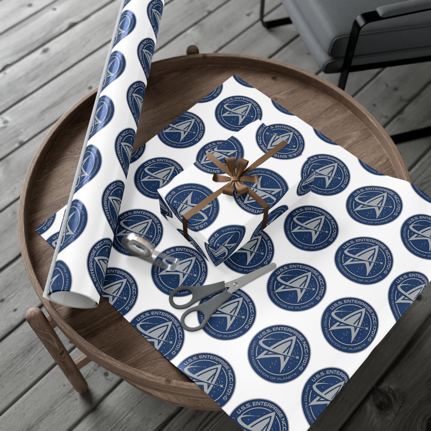USS Enterprise 1701-G Gift Wrap Papers