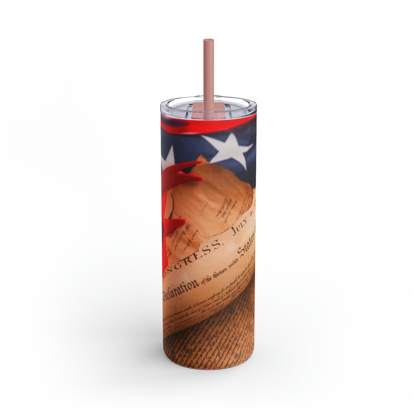 Patriotic Maars Maker Skinny Matte Tumbler, 20oz