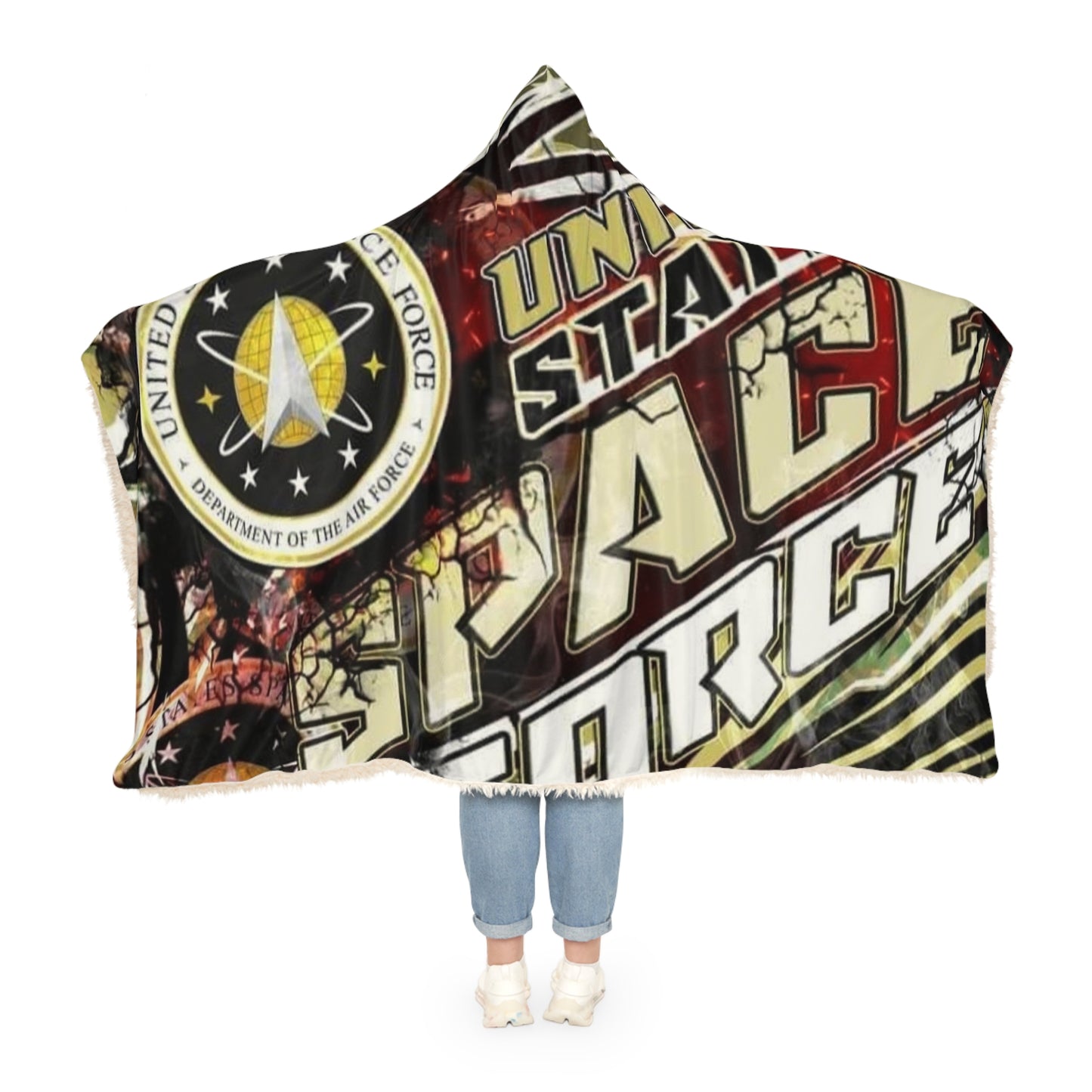 US Space Force Snuggle Blanket