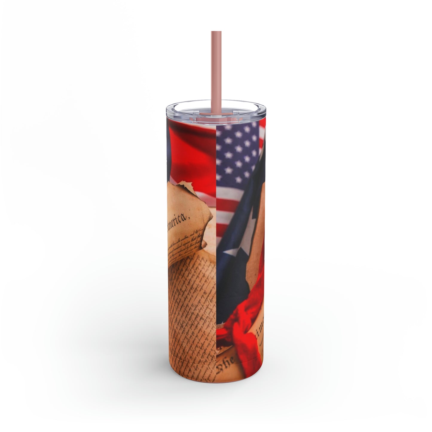 Patriotic Maars Maker Skinny Matte Tumbler, 20oz