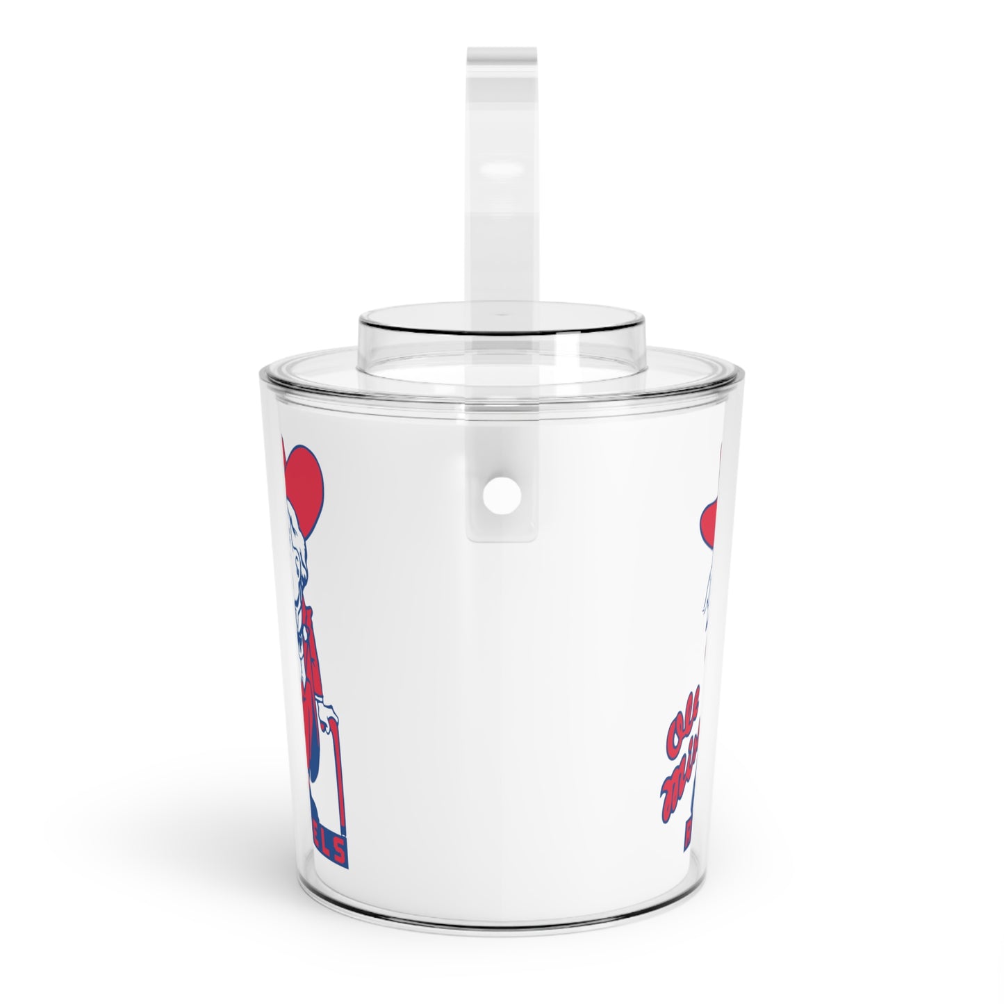 Colonel Ole Miss Ice Bucket with Tongs