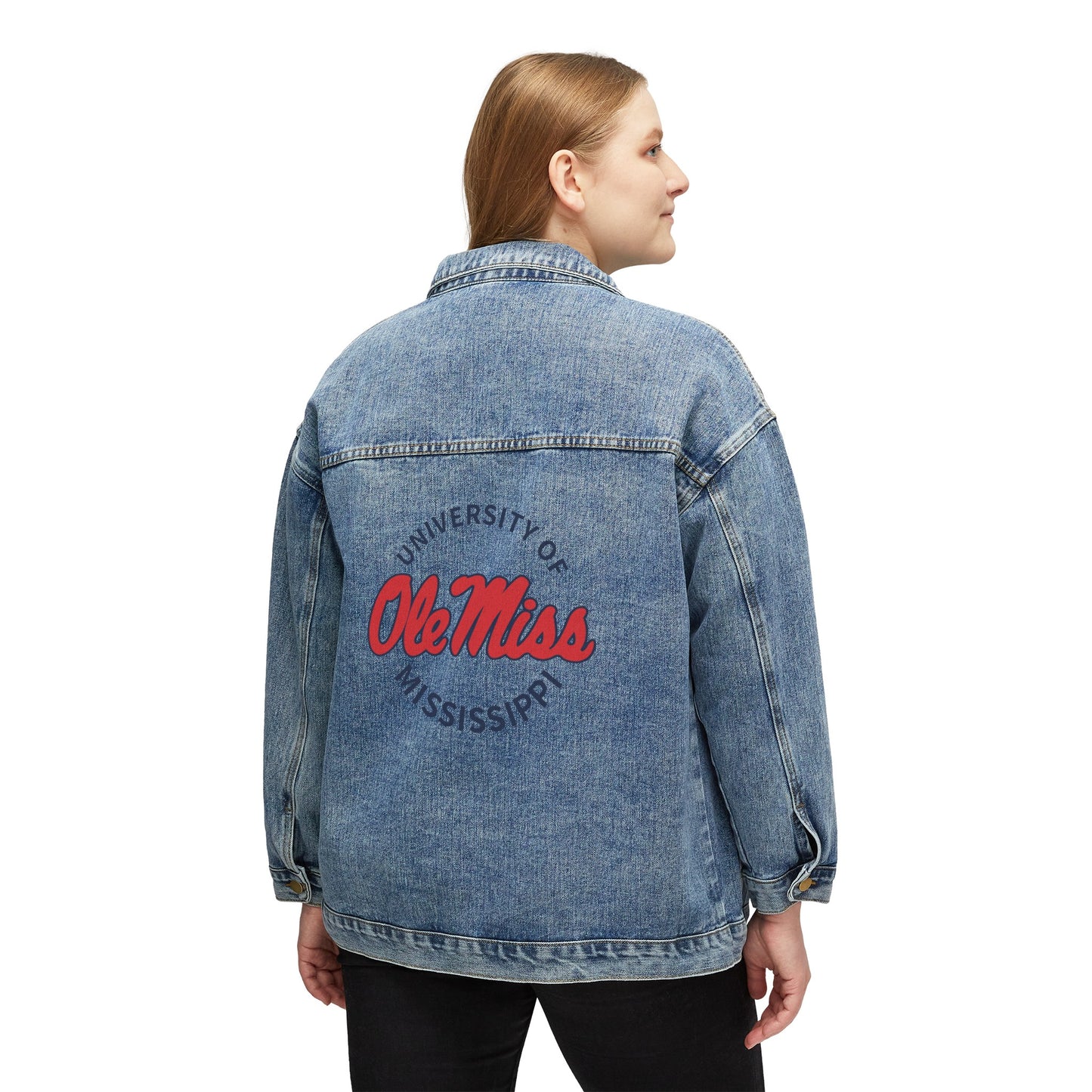 Ole Miss Women's Denim Jacket