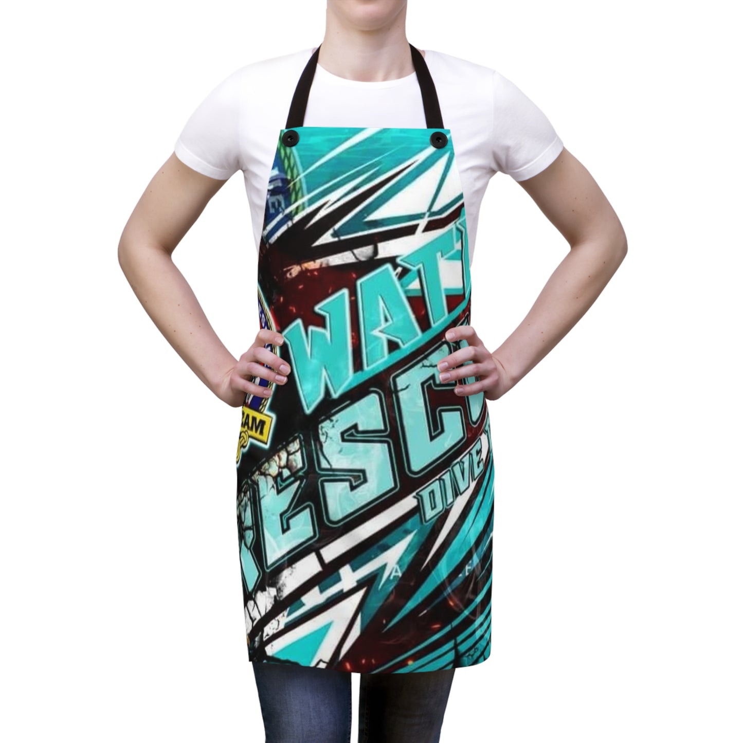 US Water Rescue Dive Team Apron (AOP)