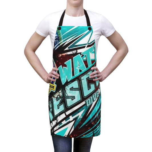 US Water Rescue Dive Team Apron (AOP)