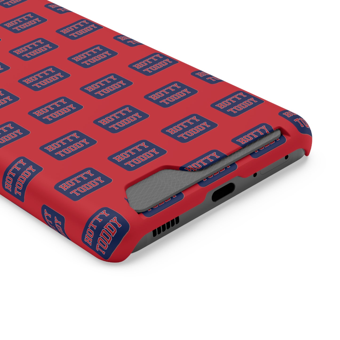 iPhone and Samsung Hotty Toddy (RED) Phone Case With Card Holder