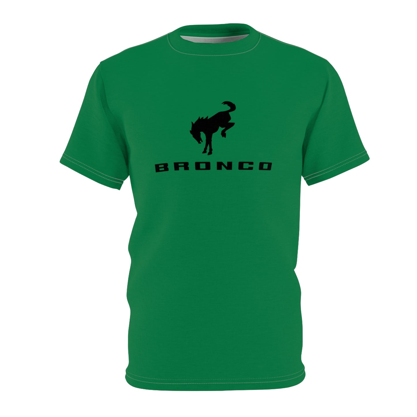 Bronco (GREEN) Unisex Cut & Sew Tee (AOP)