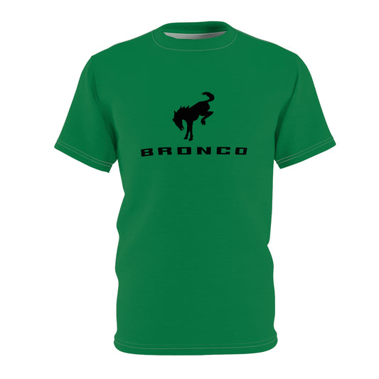 Bronco (GREEN) Unisex Cut & Sew Tee (AOP)