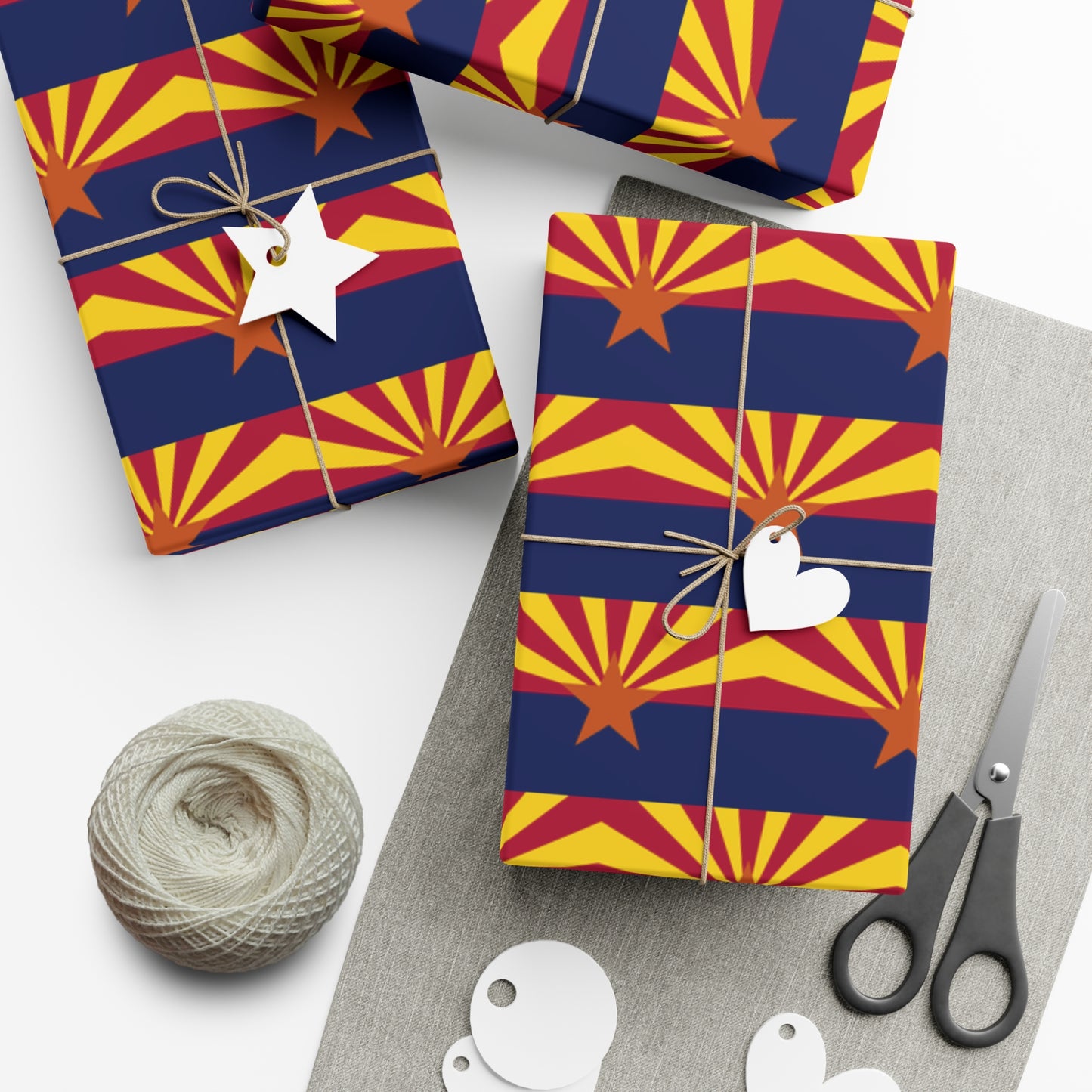 Arizona Flag Gift Wrap Papers