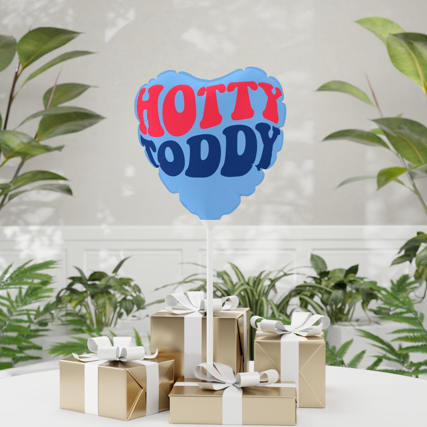 Hotty Toddy Balloon ( Heart-shaped), 11"