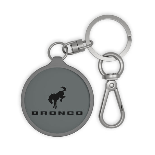 Bronco Keyring Tag (Dark Gray)