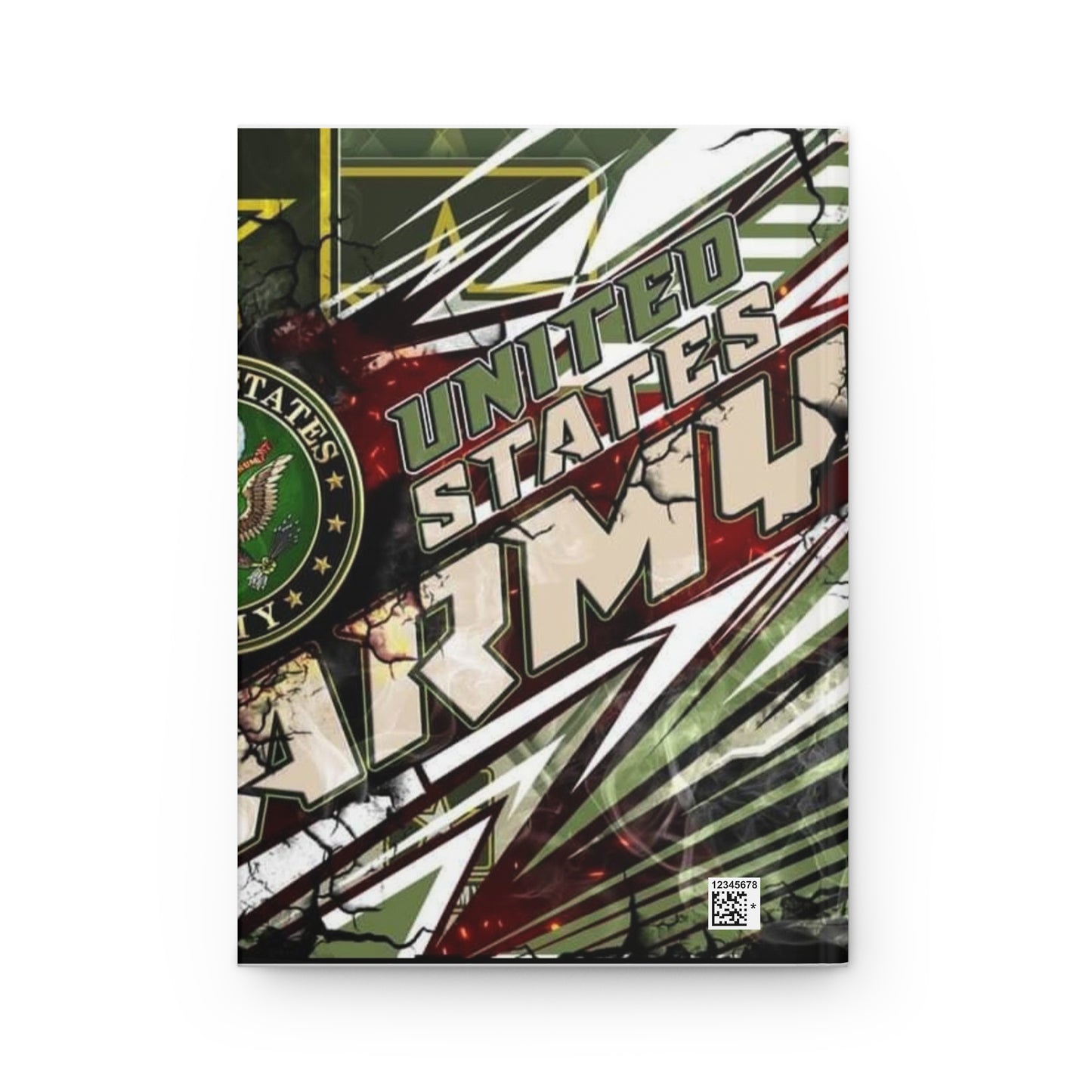 Hardcover Journal with United States Army Design