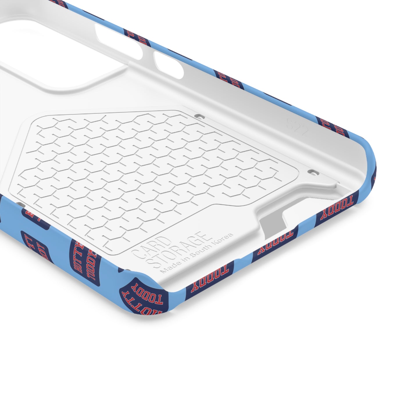 iPhone and Samsung Hotty Toddy (BLUE) Phone Case With Card Holder