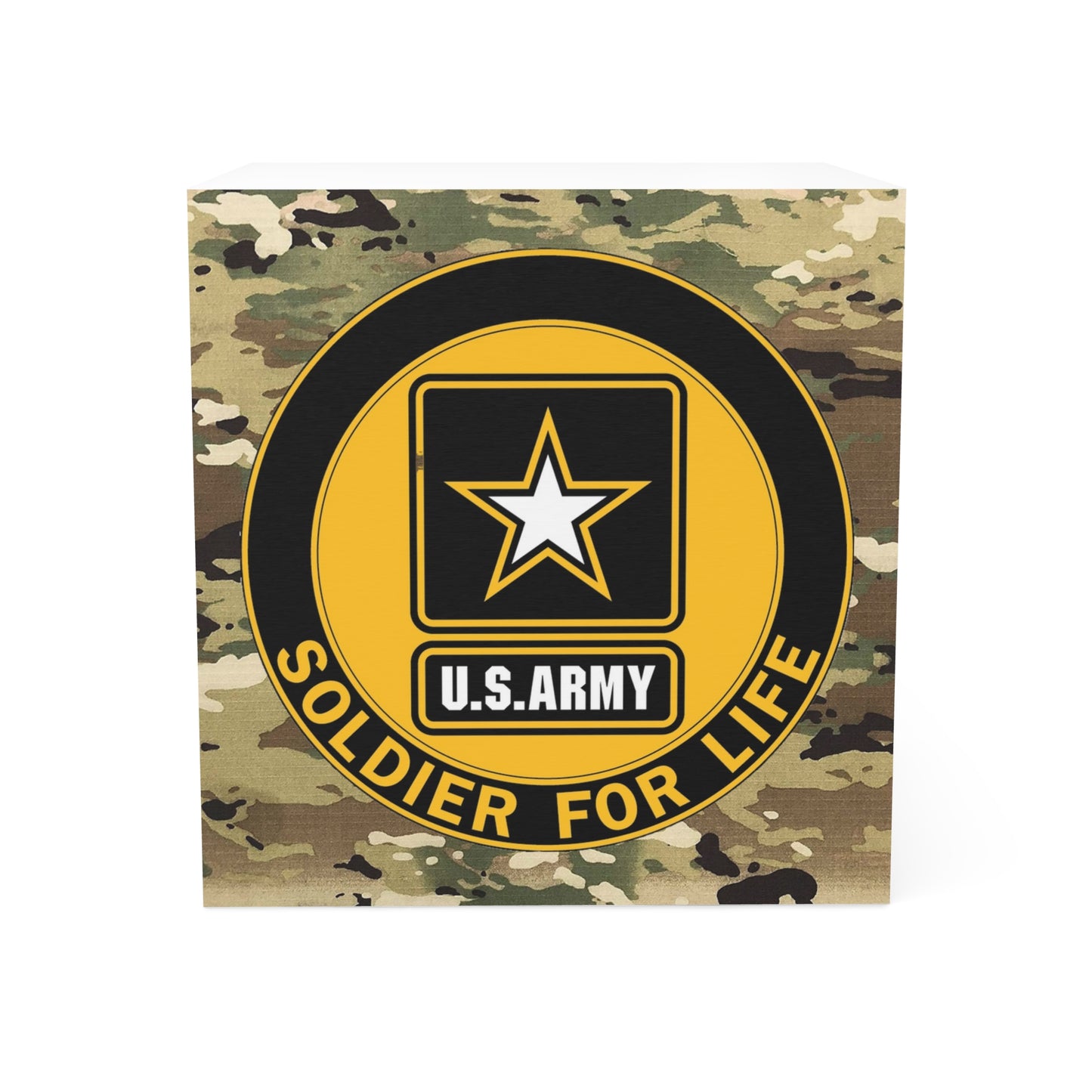 US Army Soldier For Life Note Cube
