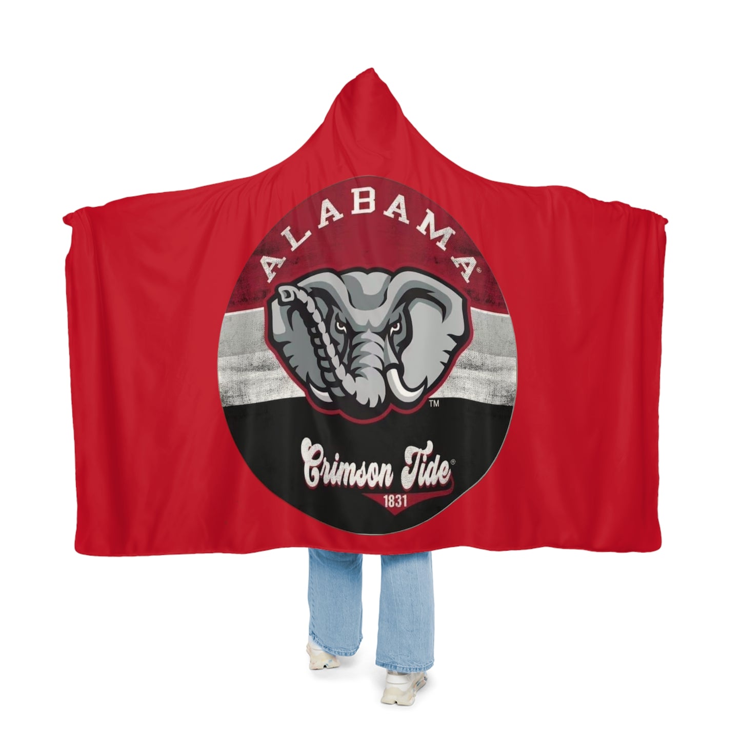 Alabama Roll Tide (Red) Snuggle Blanket