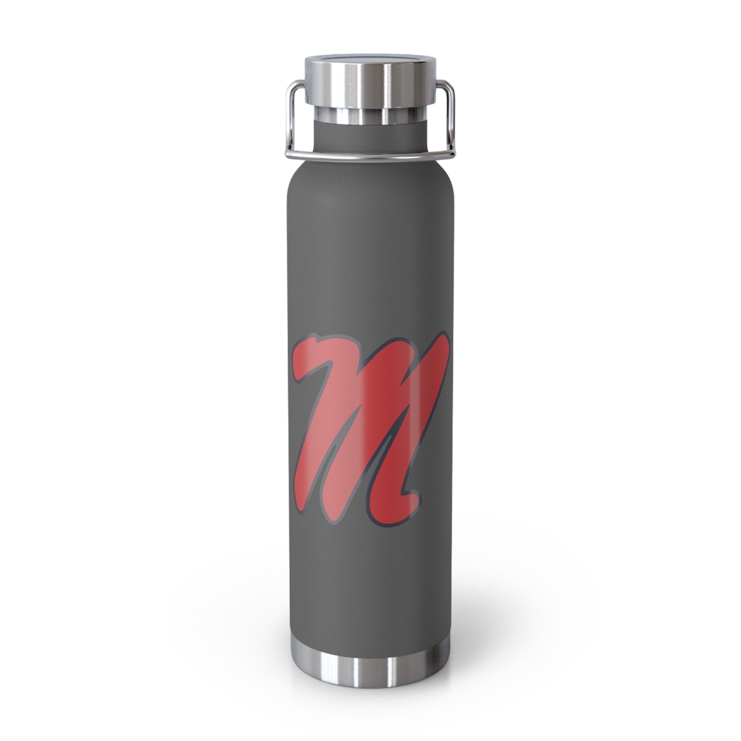University of Mississippi "M" Copper Vacuum Insulated Bottle, 22oz