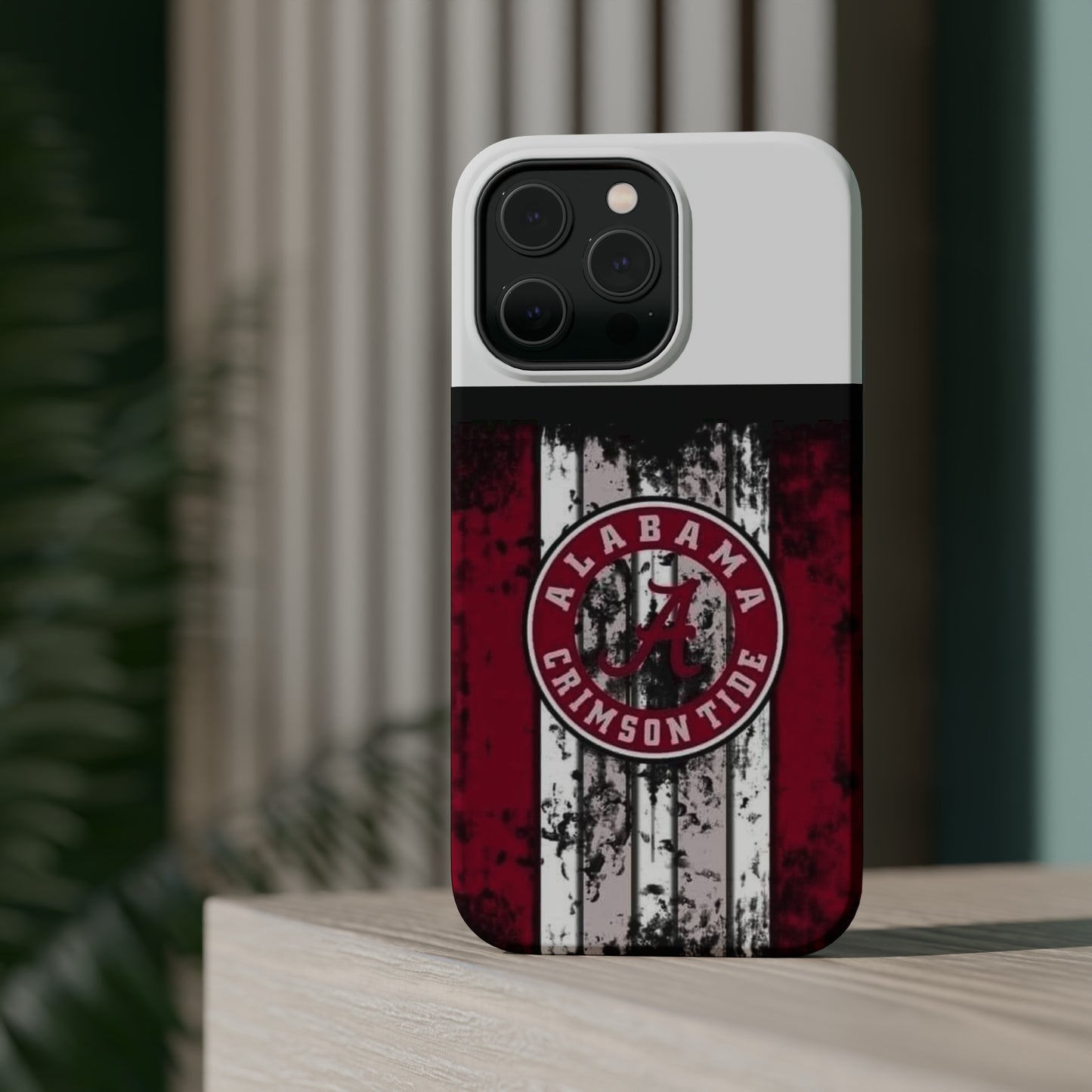 Alabama Crimson Tide MagSafe Tough Cases (White)