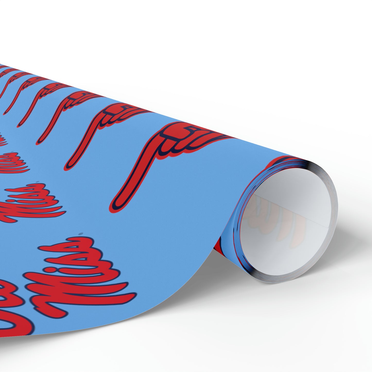 Ole Miss #1 (Blue) Wrapping Papers