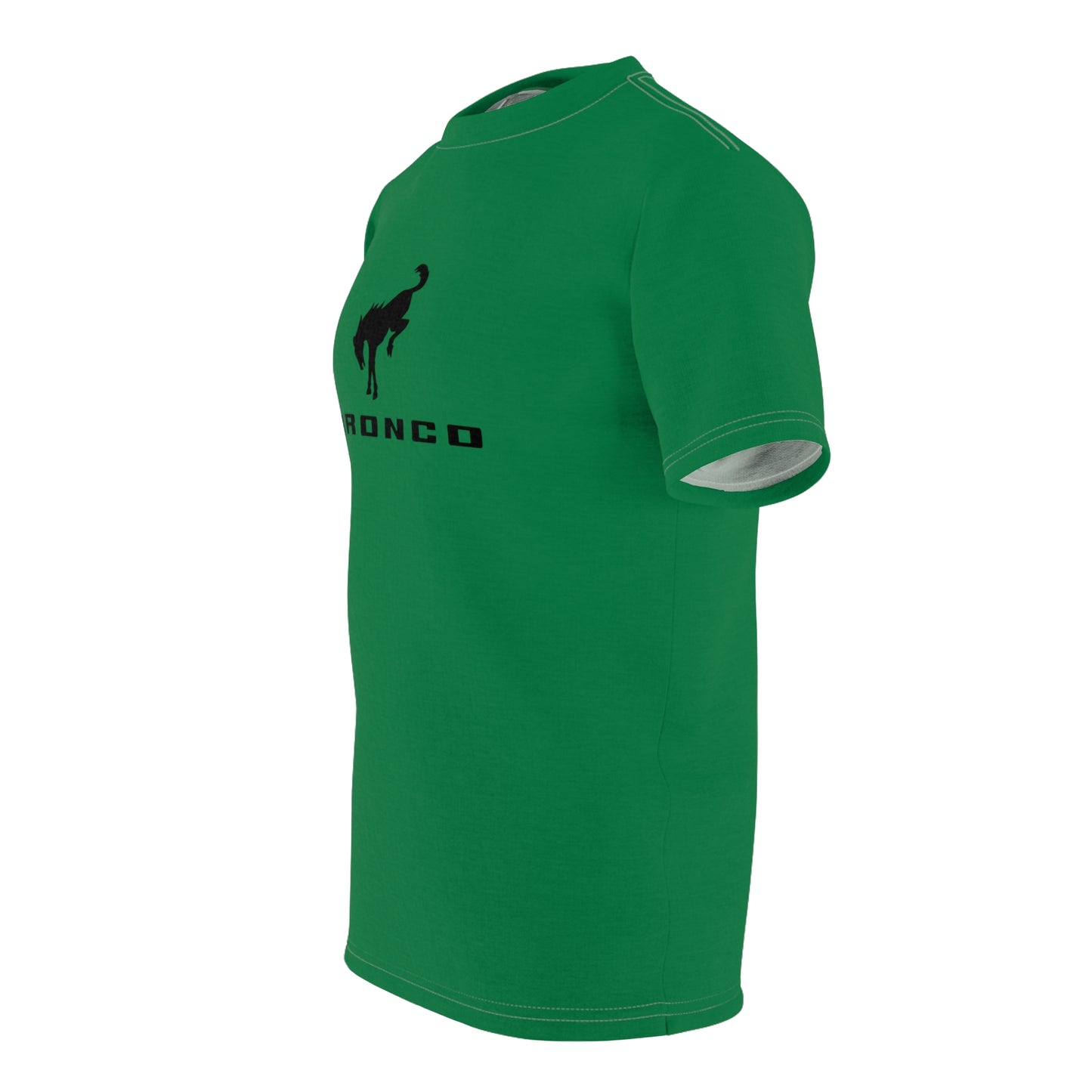 Bronco (GREEN) Unisex Cut & Sew Tee (AOP)