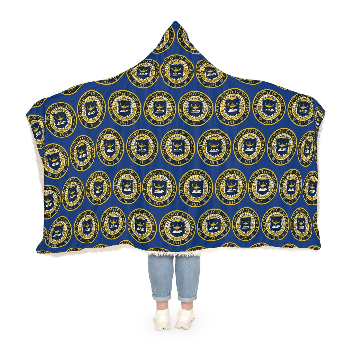 University of Michigan Snuggle Blanket