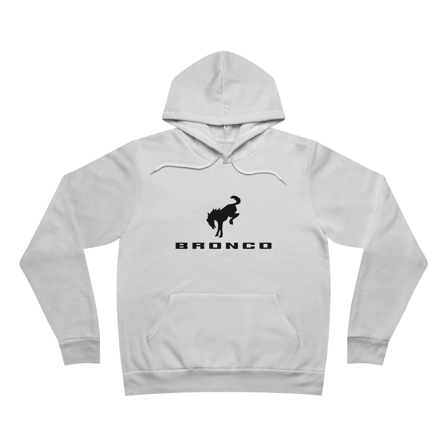 Bronco Unisex Sponge Fleece Pullover Hoodie