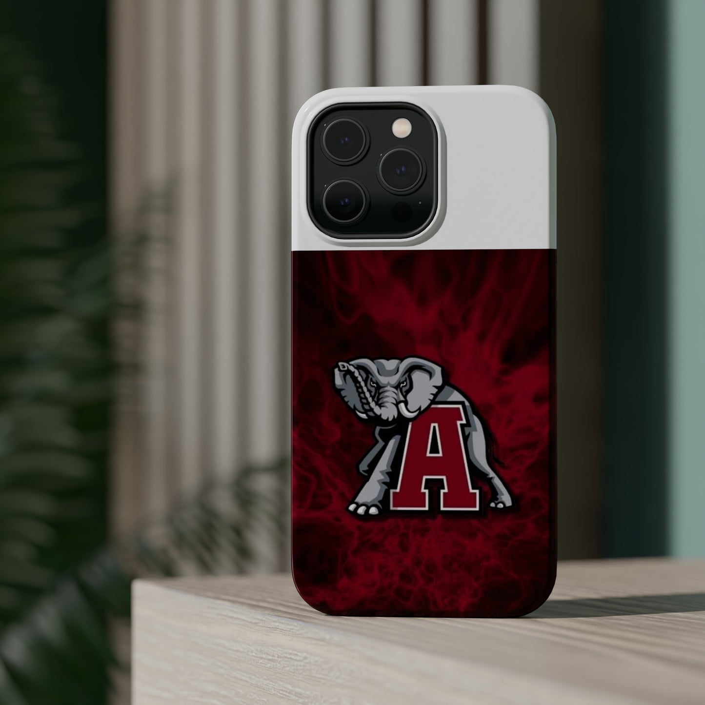 Alabama A MagSafe Tough Cases (White)